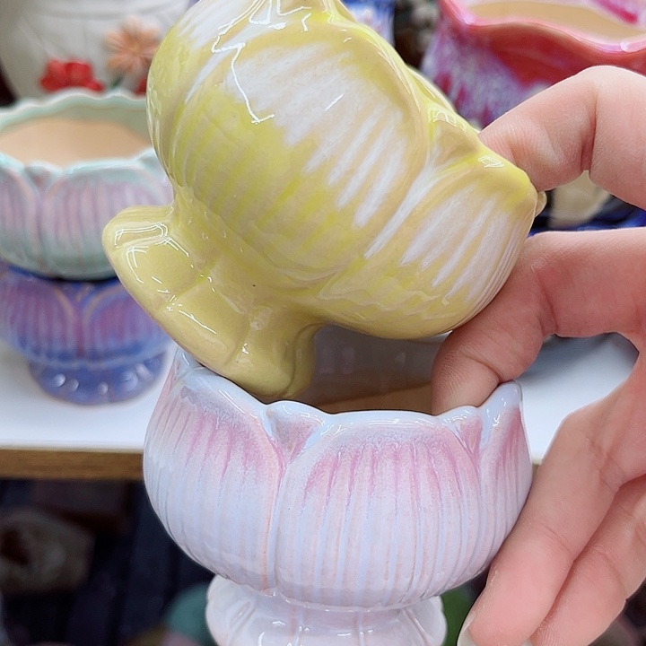 多肉绿植陶瓷花盆