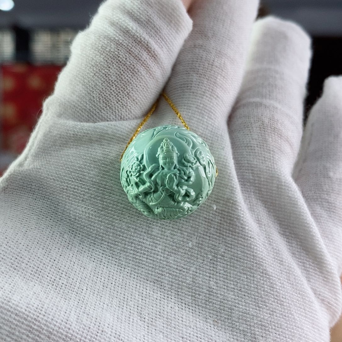 绿松石珠宝奇石未镶嵌