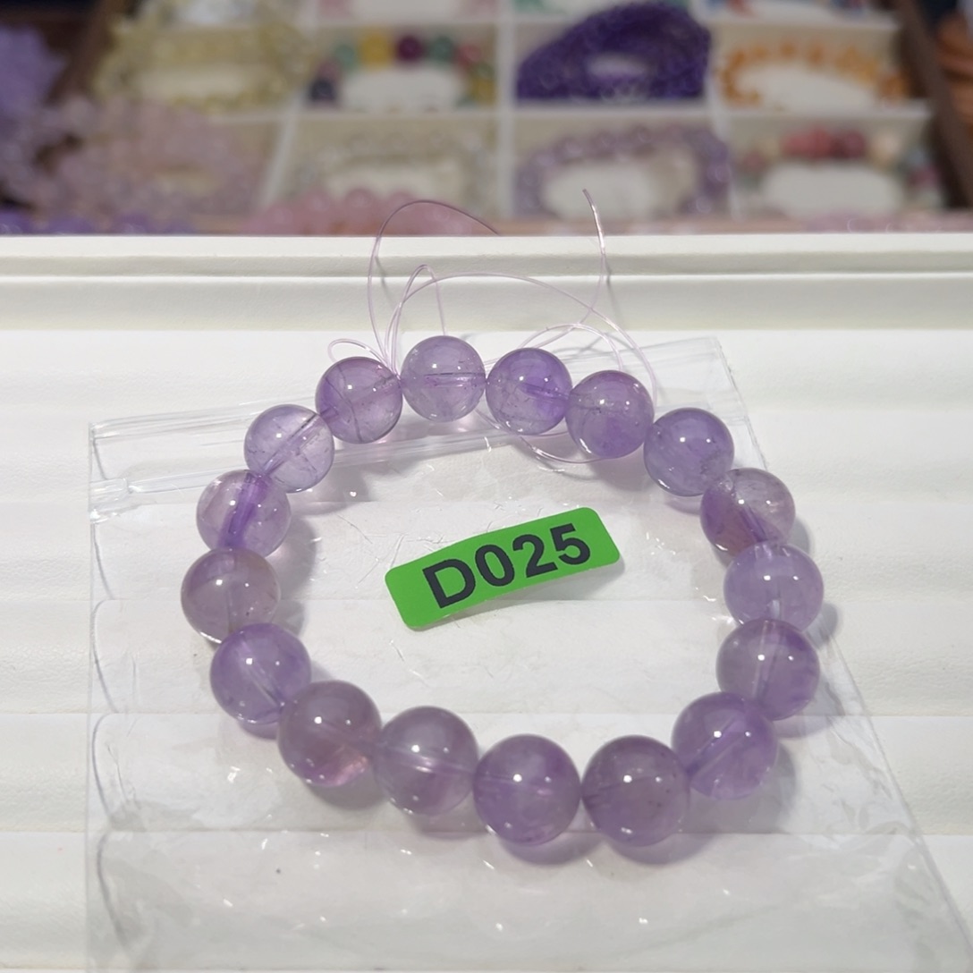 手串未镶嵌水晶薰衣草11+