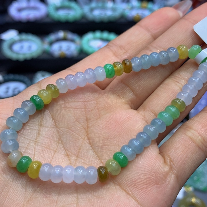 翡翠手链未镶嵌翡翠6