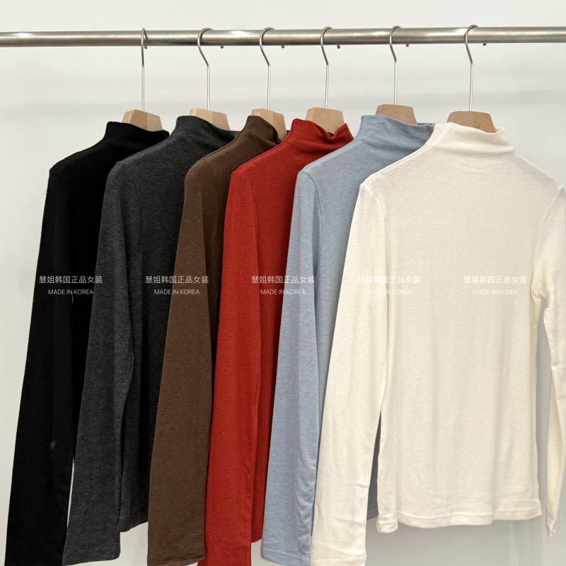 【慧姐韩国正品】25秋冬新款A半高领长袖打底17352384/N0退N0换