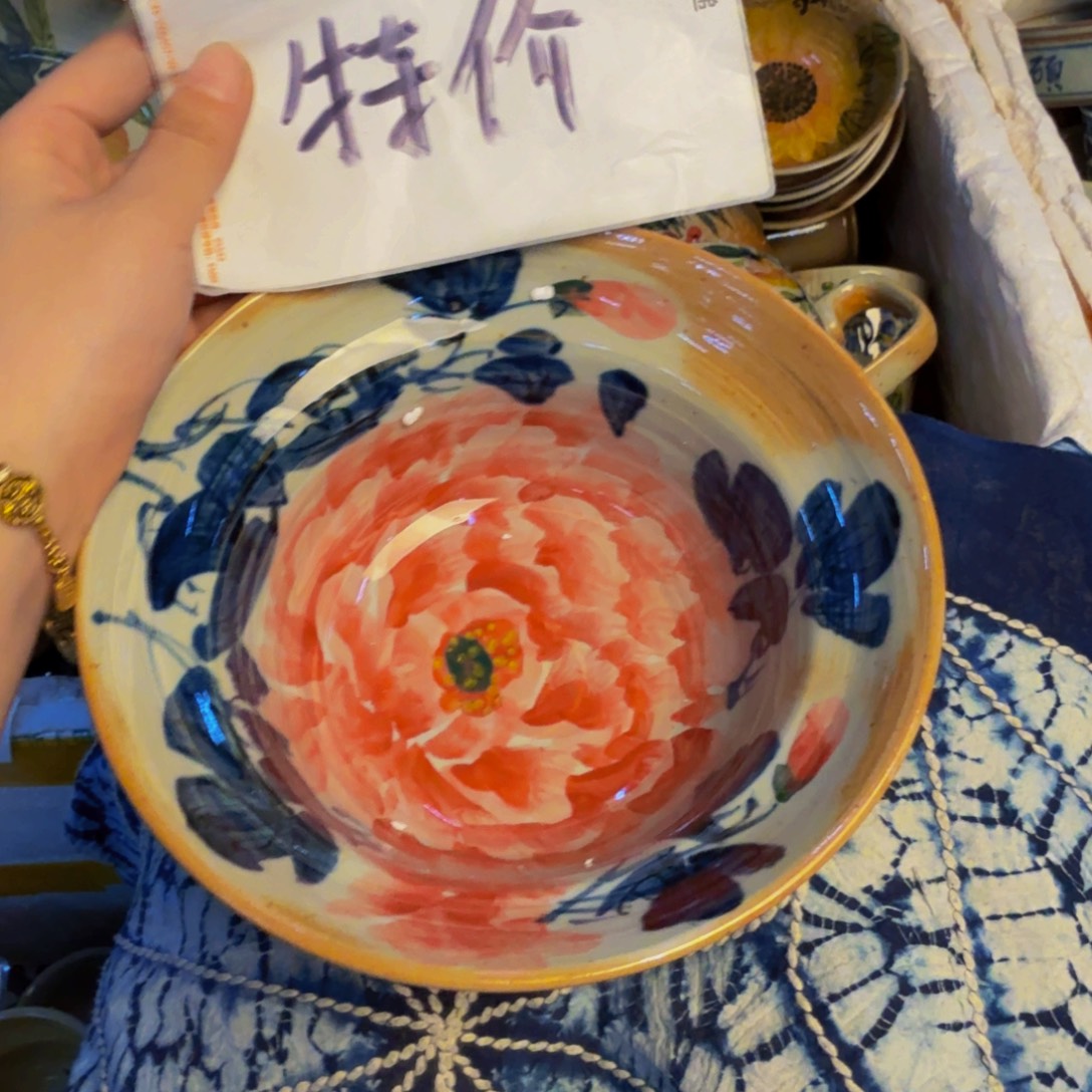 瓷片景德镇陶瓷手工手绘