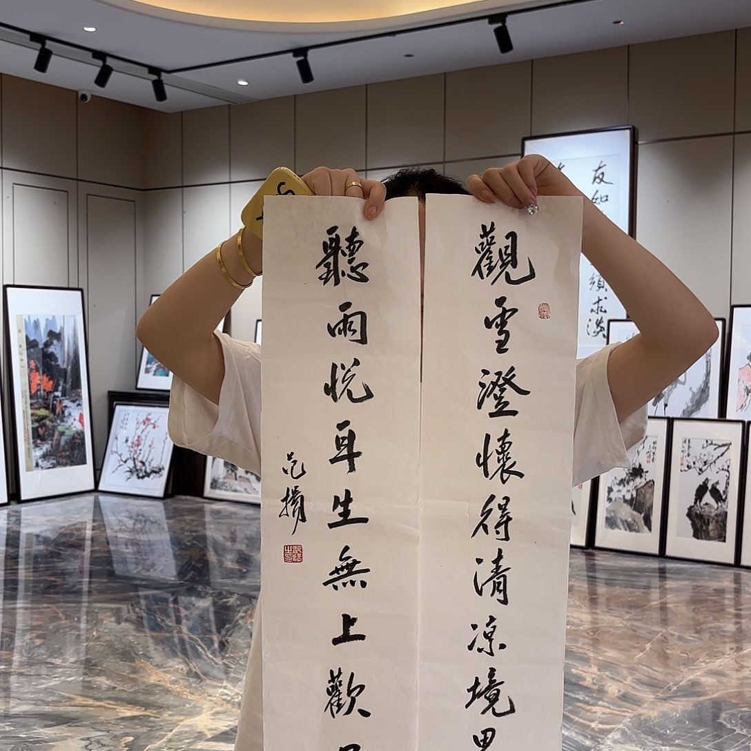 横款精品书画作品