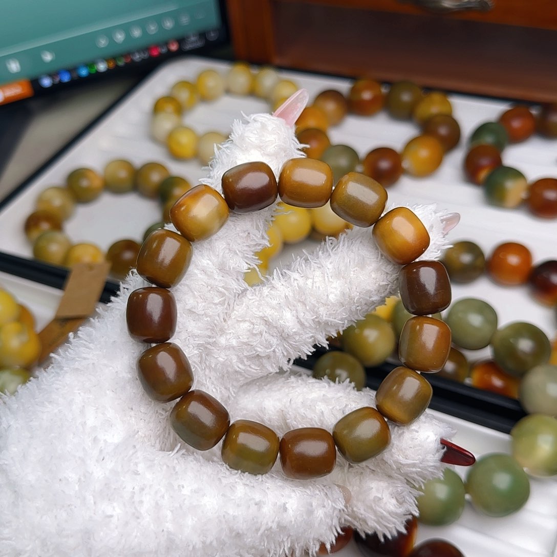 菩提根/象牙果手串卡15干磨年糕福利不退