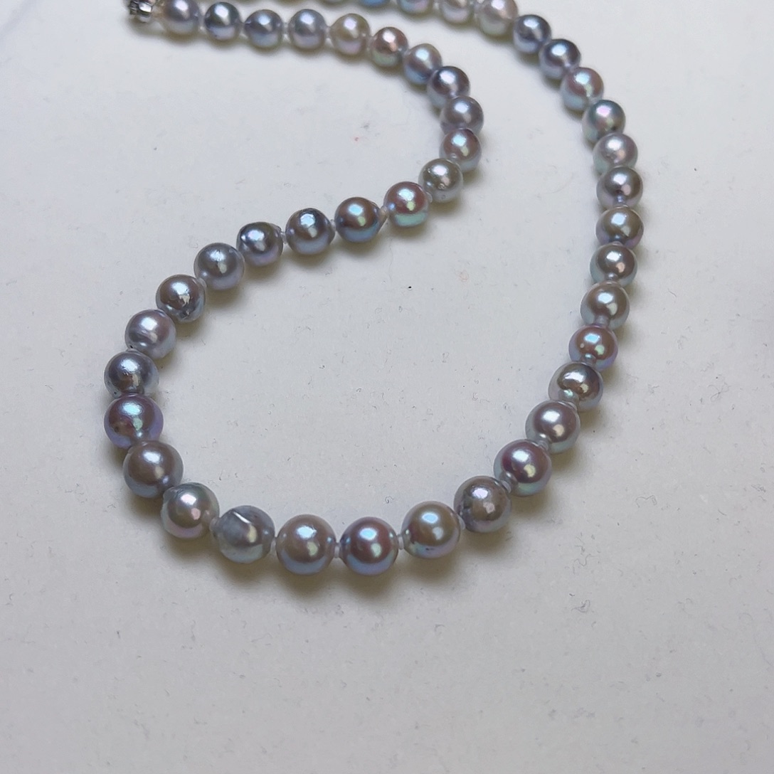 海水珍珠颈饰银S925镶嵌