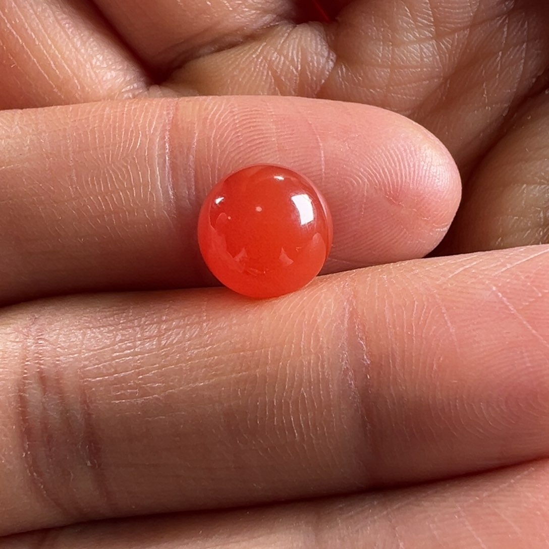 南红玛瑙圆珠9.5未镶嵌