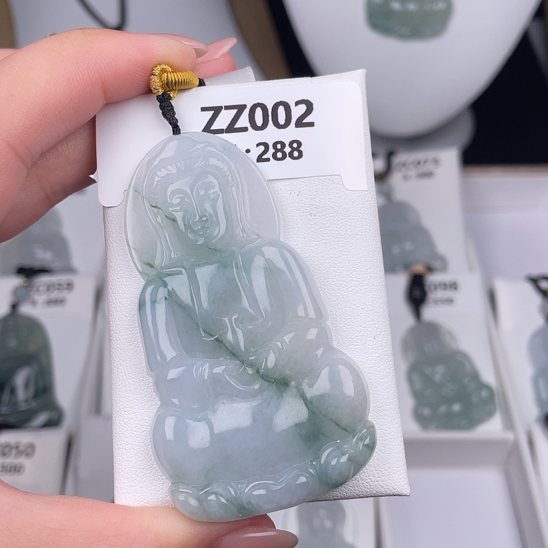 翡翠未镶嵌颈饰zz002