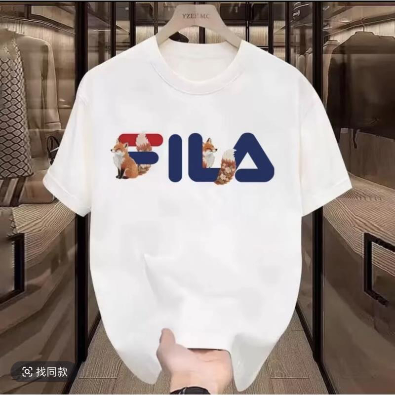 斐家大标F款主题圆领印花潮流短袖夏季新款情侣男女潮流运动T恤