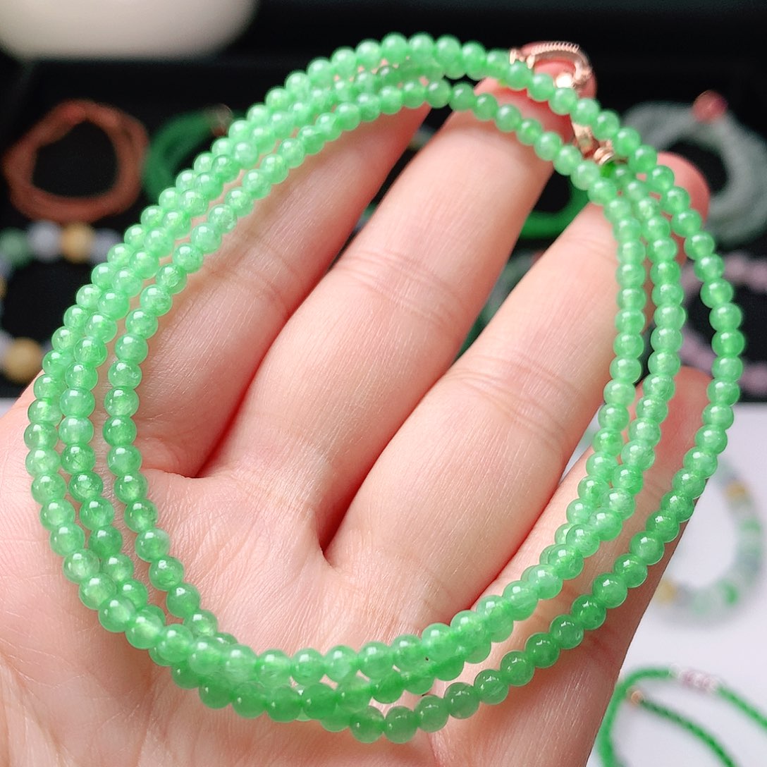 翡翠未镶嵌手链翡翠