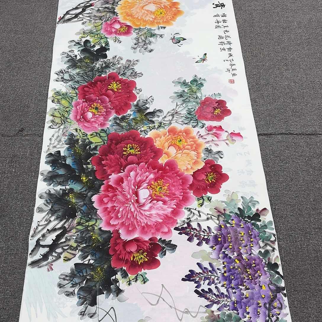 国画国画作品多次入选国内外