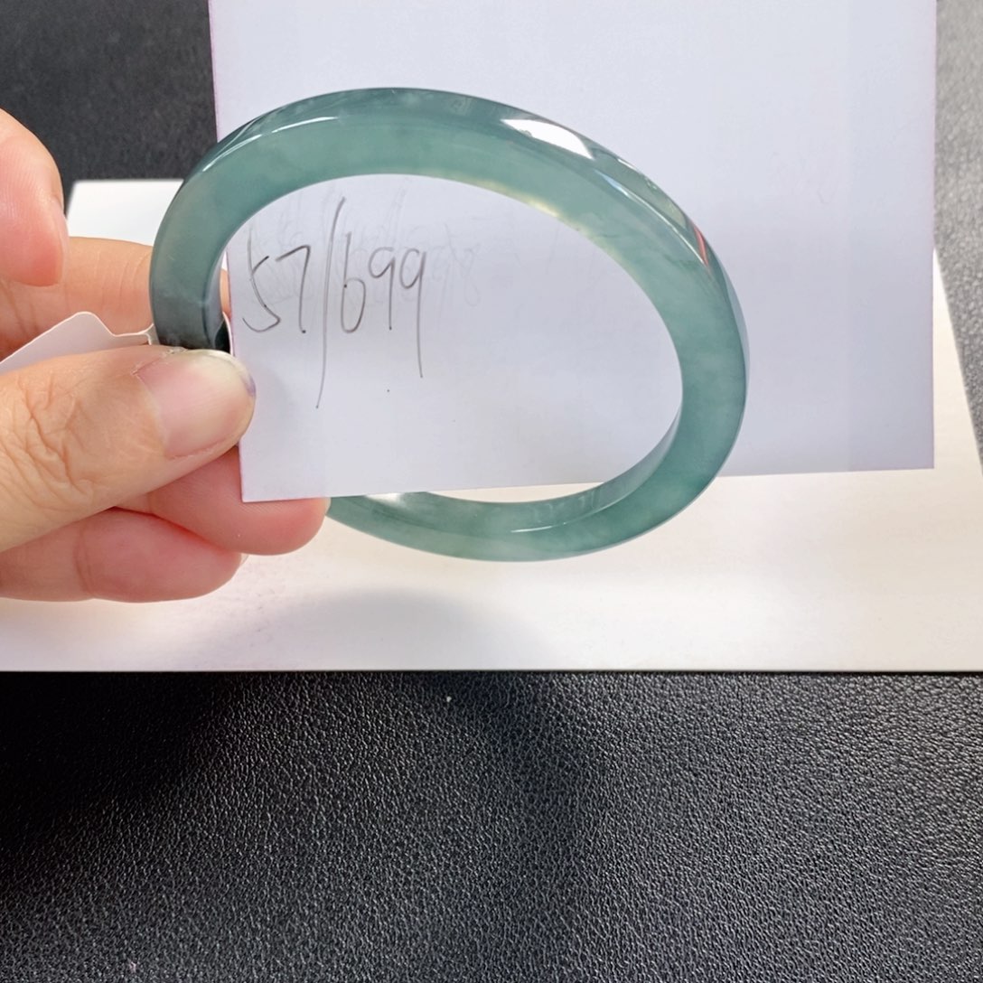 翡翠未镶嵌手镯天然翡翠