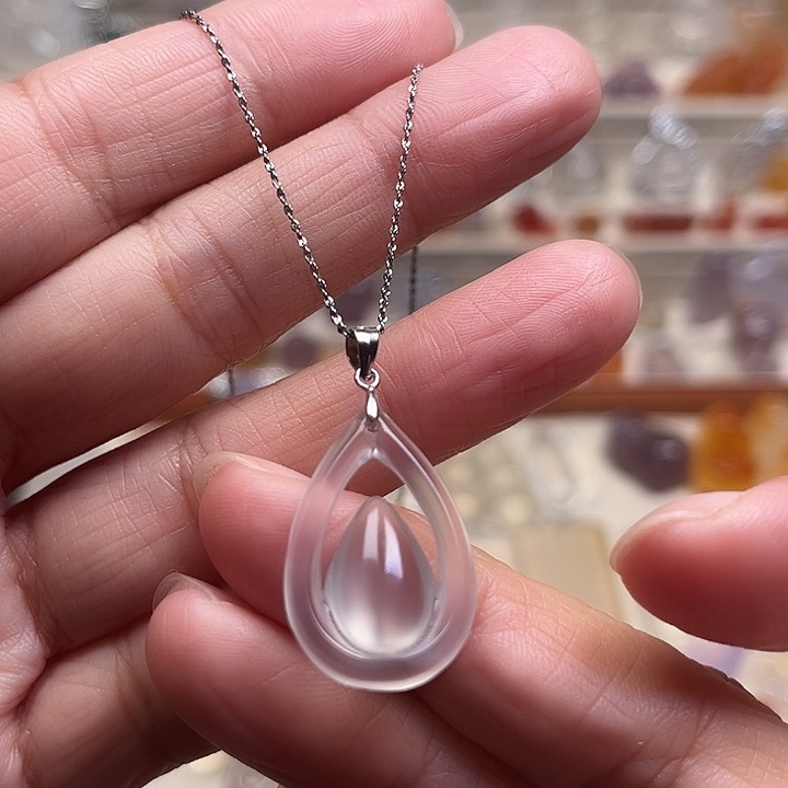 玛瑙/玉髓未镶嵌吊坠(不含链)