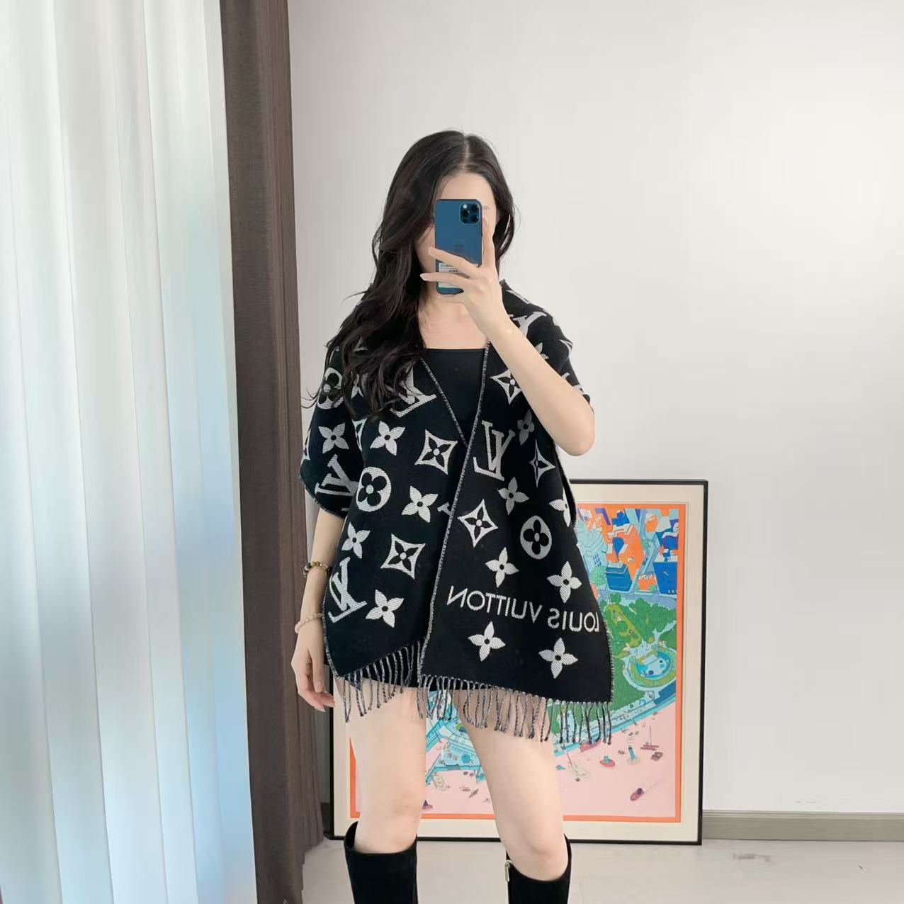 95新 LouisVuitton/路易威登 围巾170×34CM/251111VHHEZ01