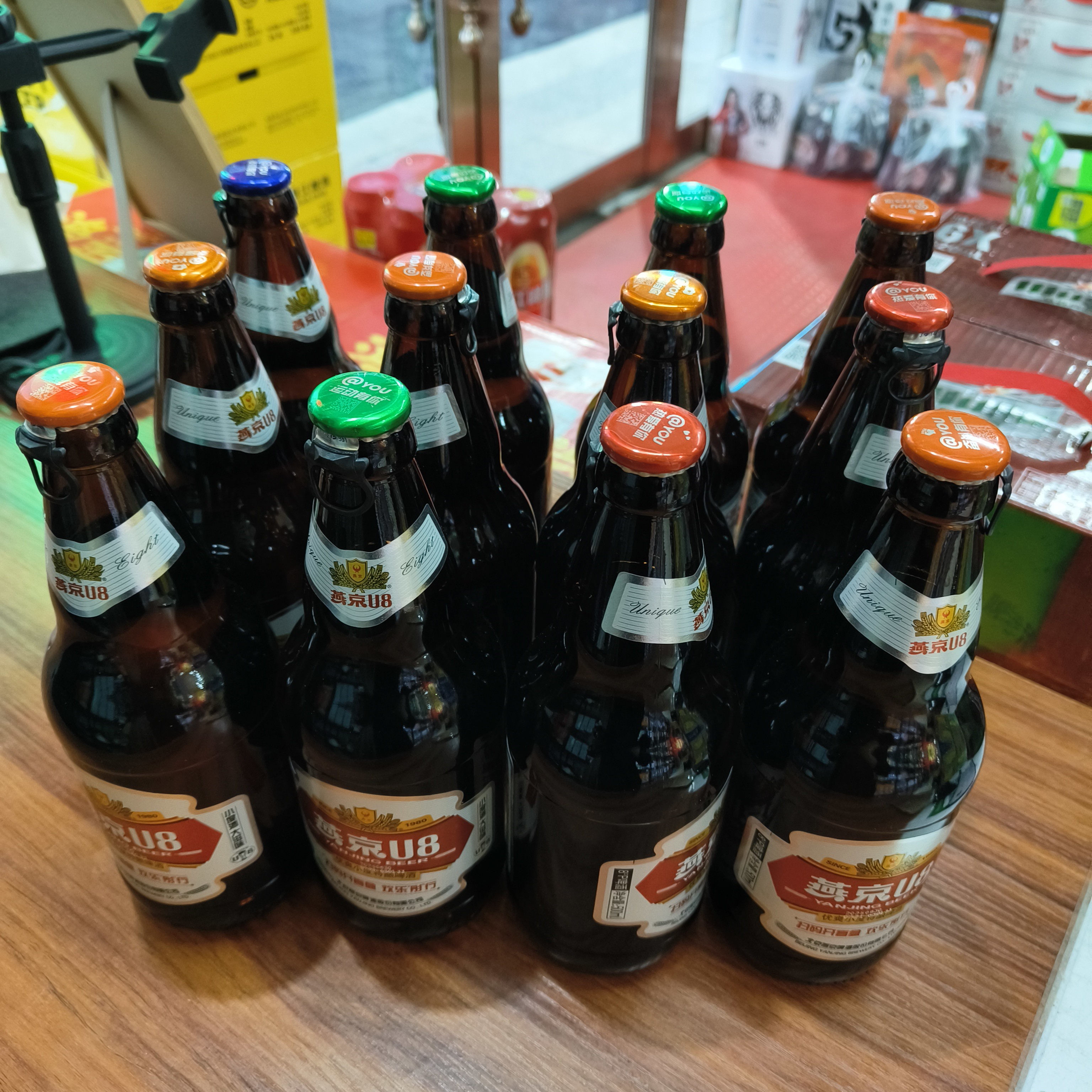 燕京啤酒整箱12瓶8度啤酒