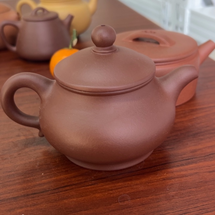 茶案紫砂精工潘壶260cc