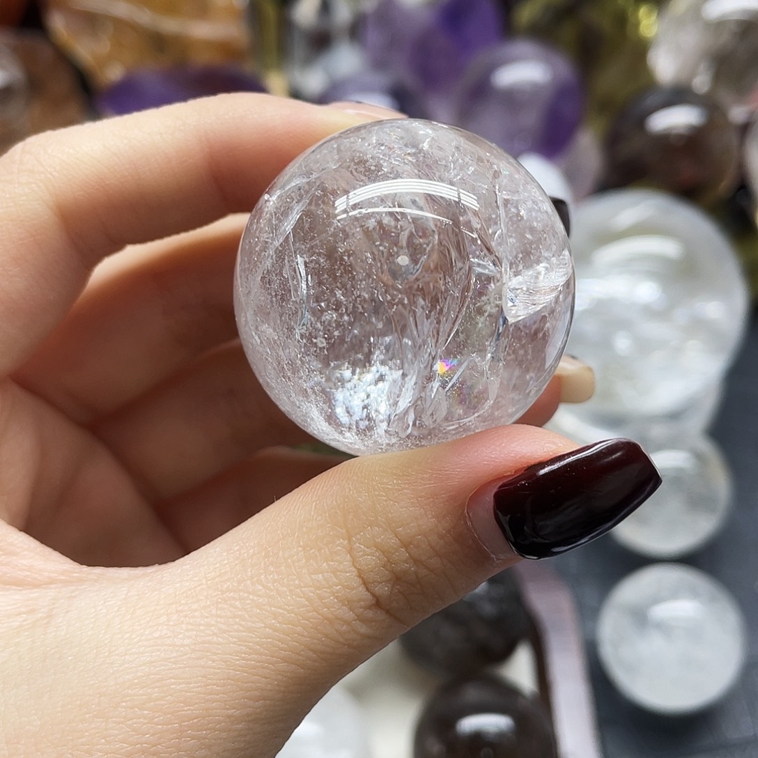 望***）珠宝半成品未镶嵌水晶17