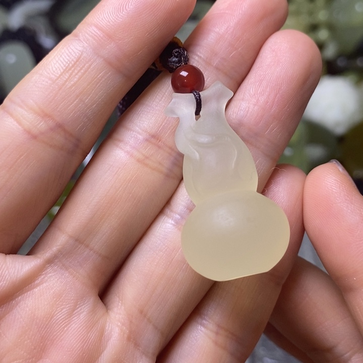 岫玉天然岫玉挂件未镶嵌