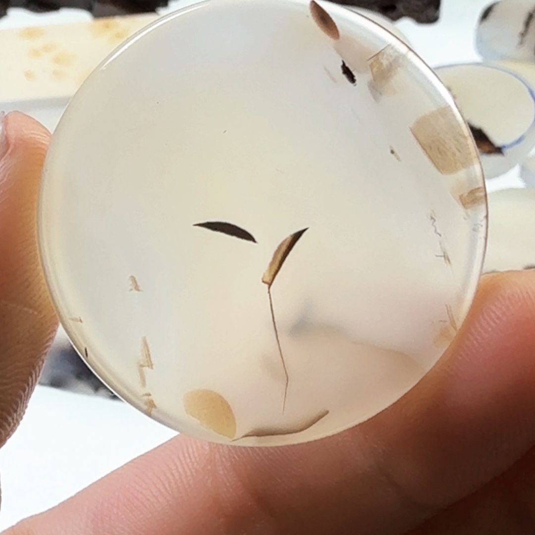 未镶嵌玛瑙/玉髓珠宝半成品