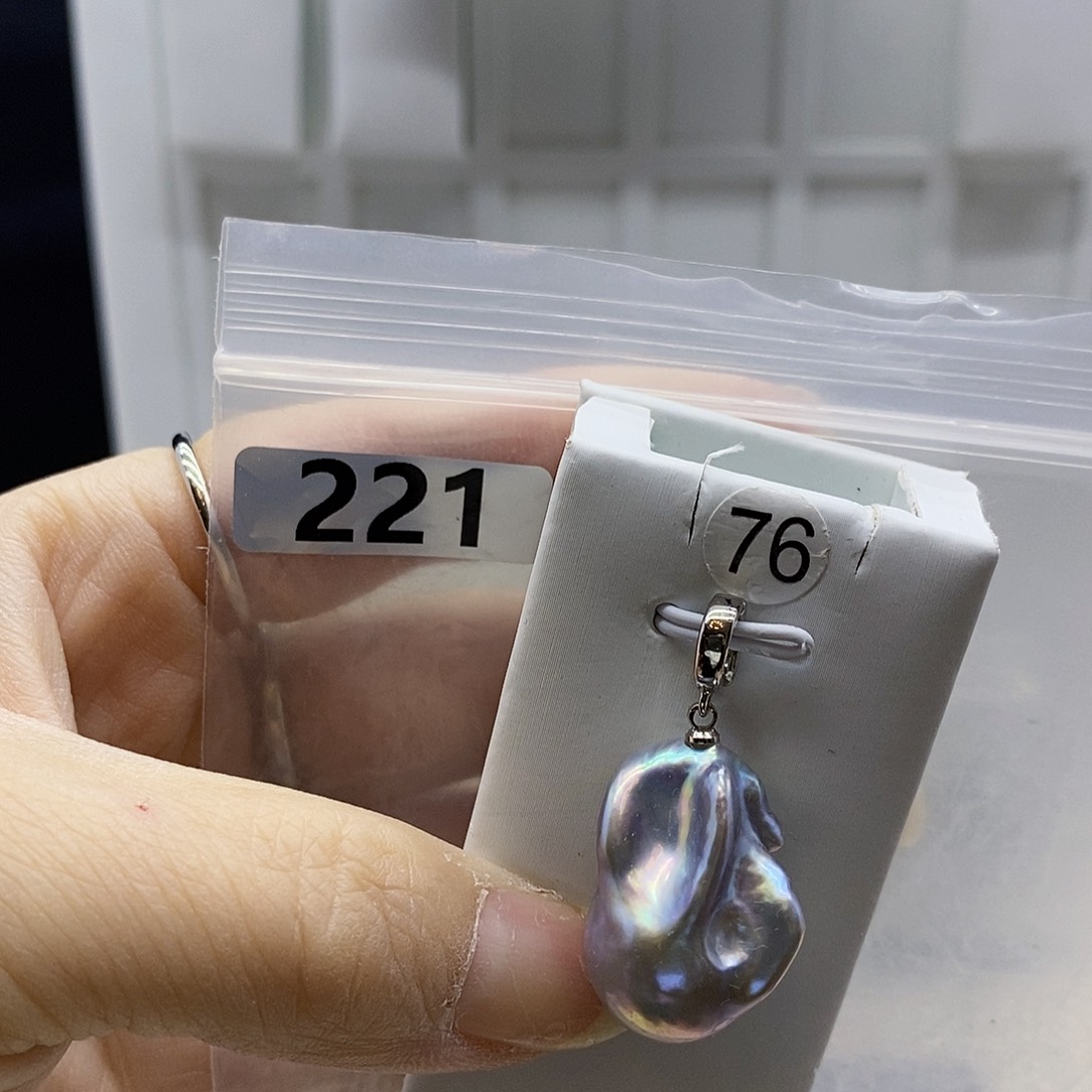 颈饰合金淡水珍珠