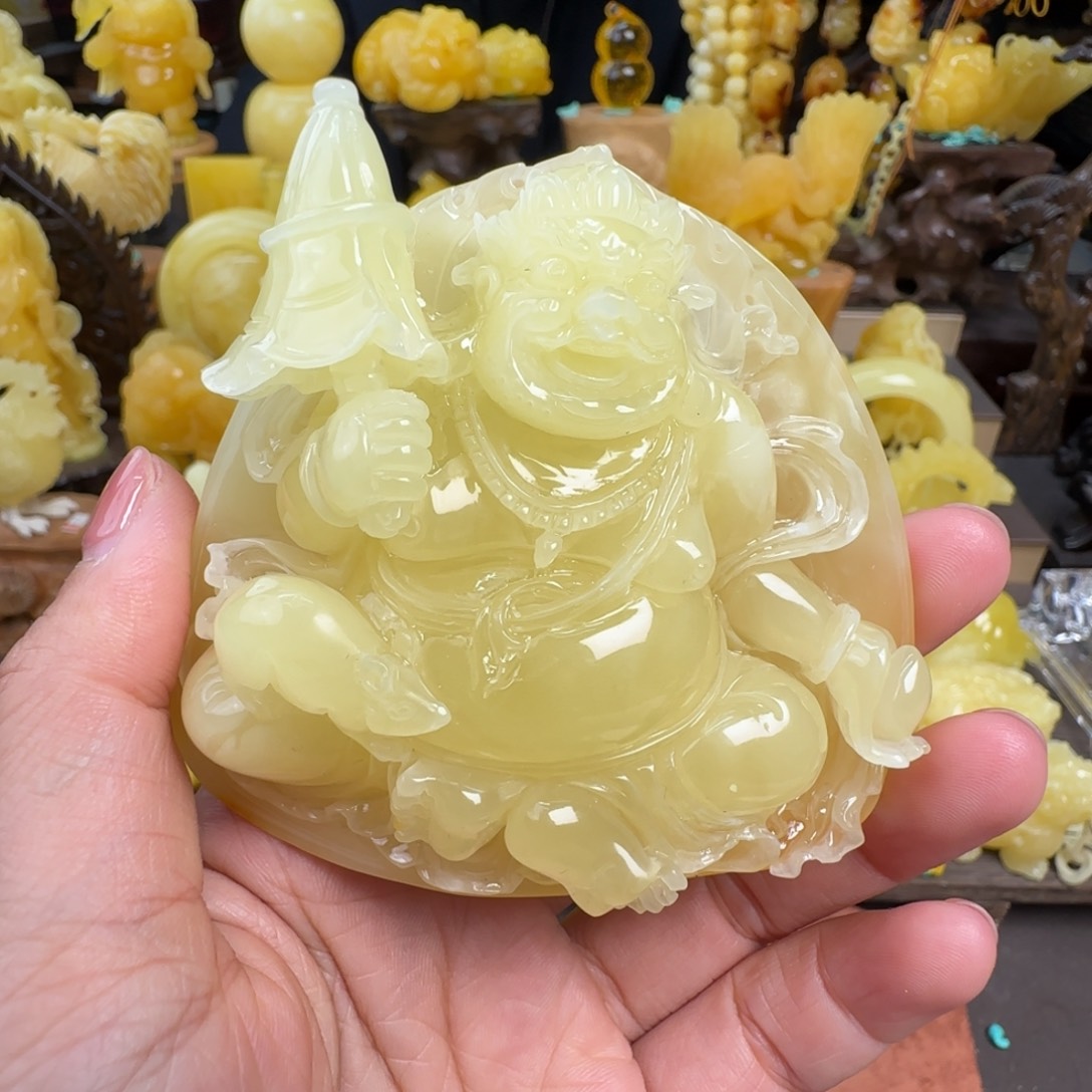 蜜蜡未镶嵌珠宝奇石