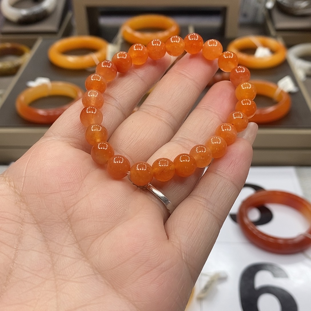 石英质玉未镶嵌手链