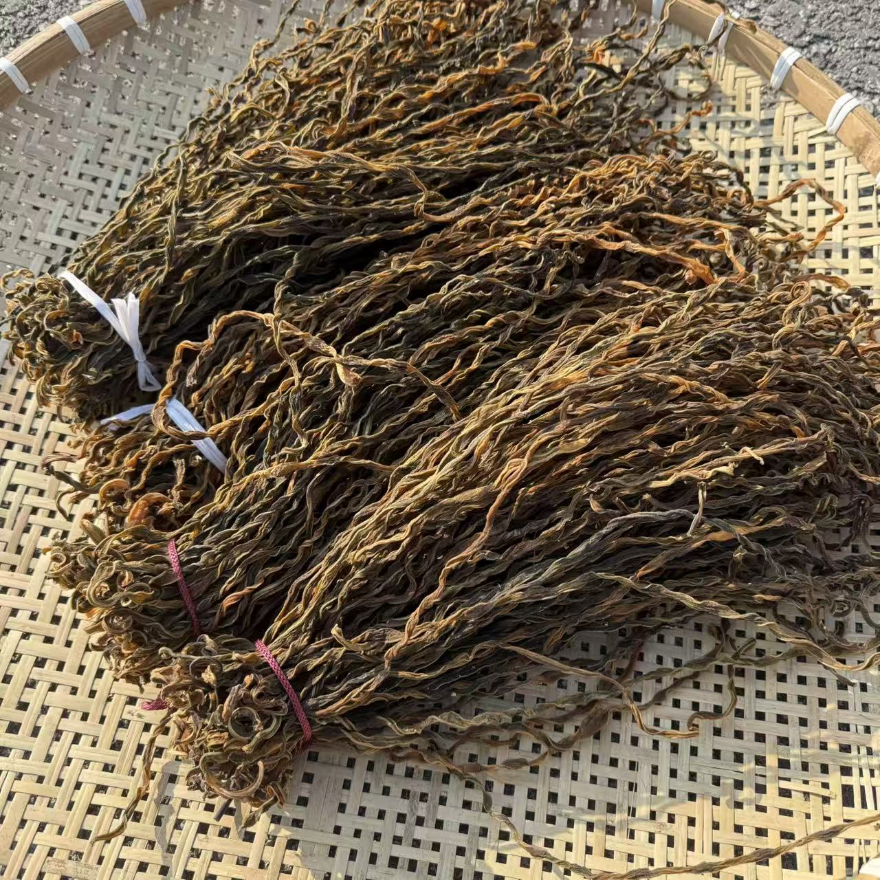 正宗农家豆角干货特产天然日晒干豇豆香菇