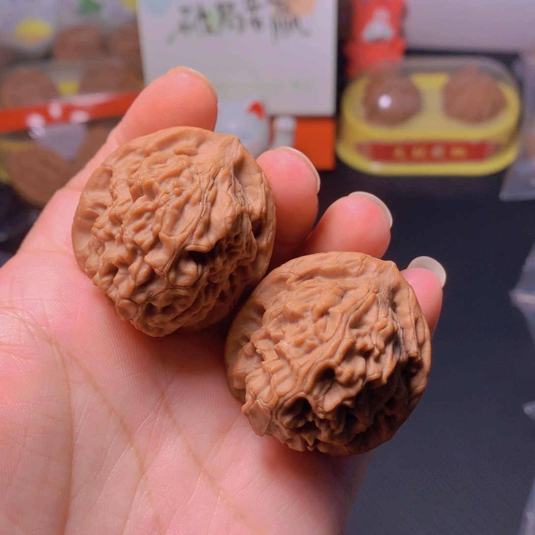 吊坠文玩核桃玉枕41