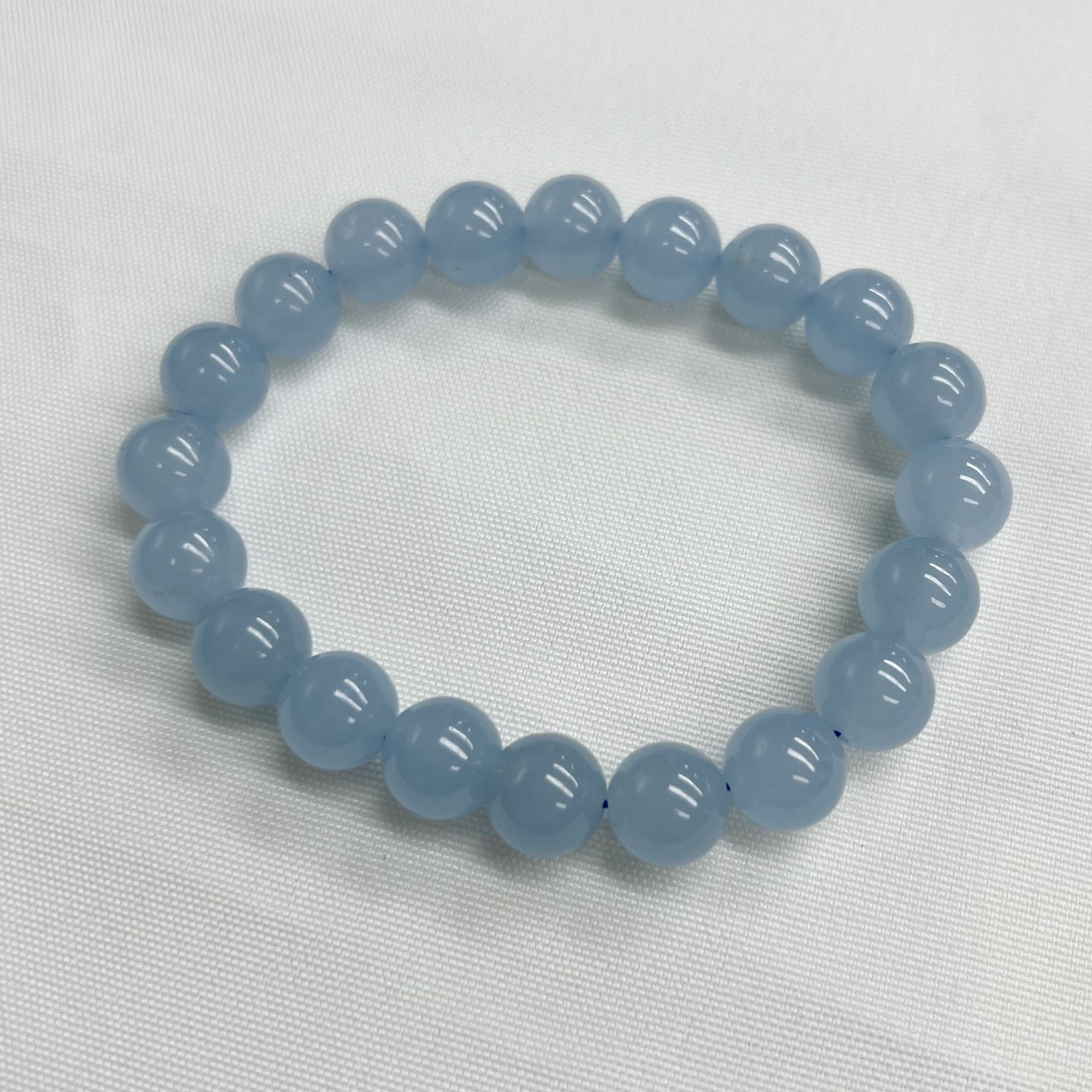 a568天空蓝单圈10mm手串百搭