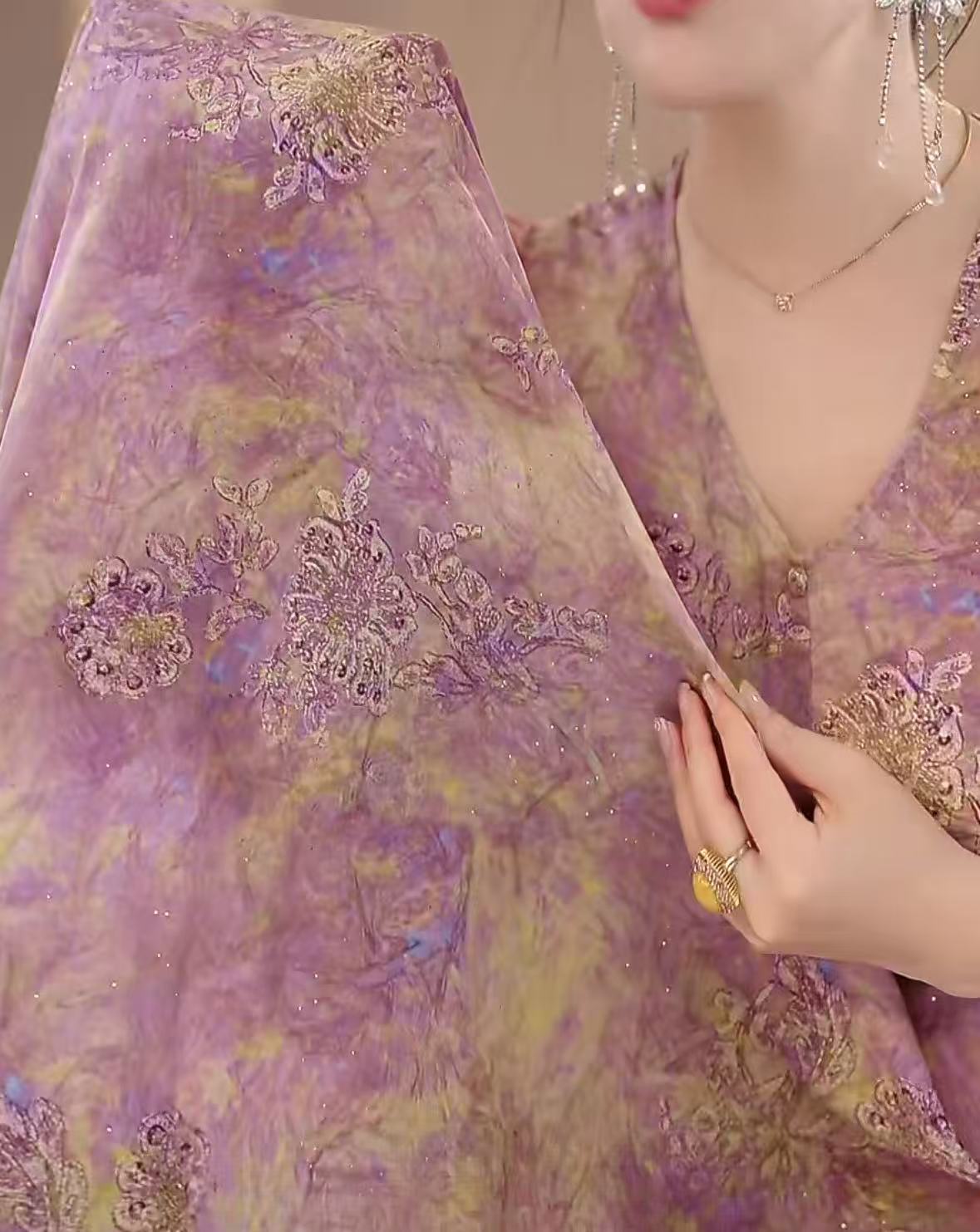 HH-2025新款度假风连衣裙W52A36921