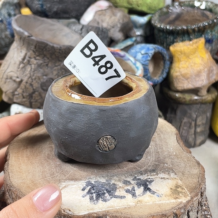 紫砂花盆开播福利陶瓷花盆