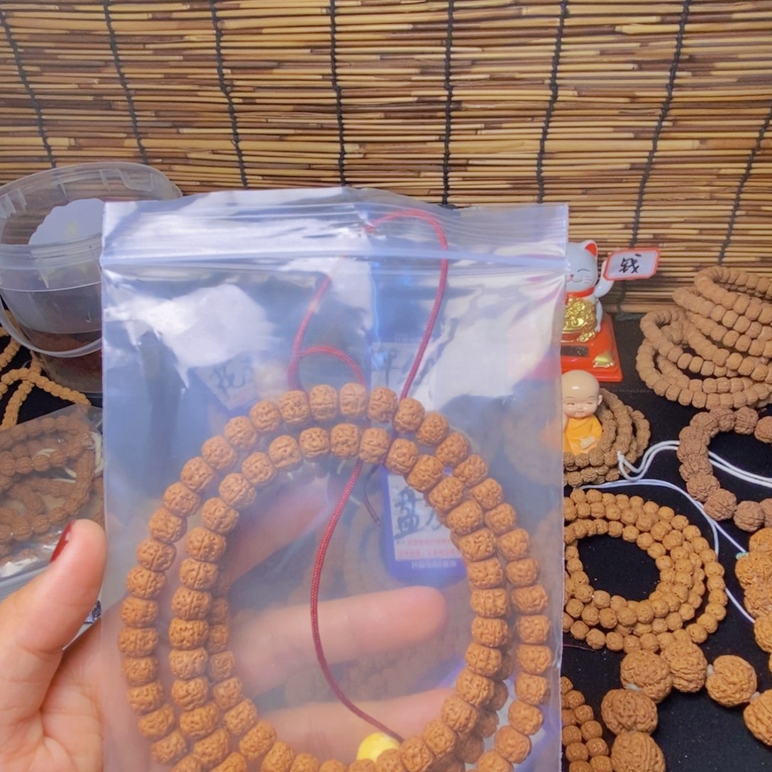 金刚菩提手串盘龙切108