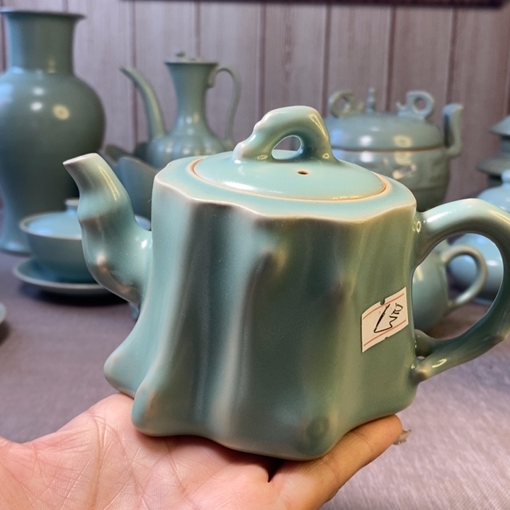 原产地汝瓷壶微一一一一