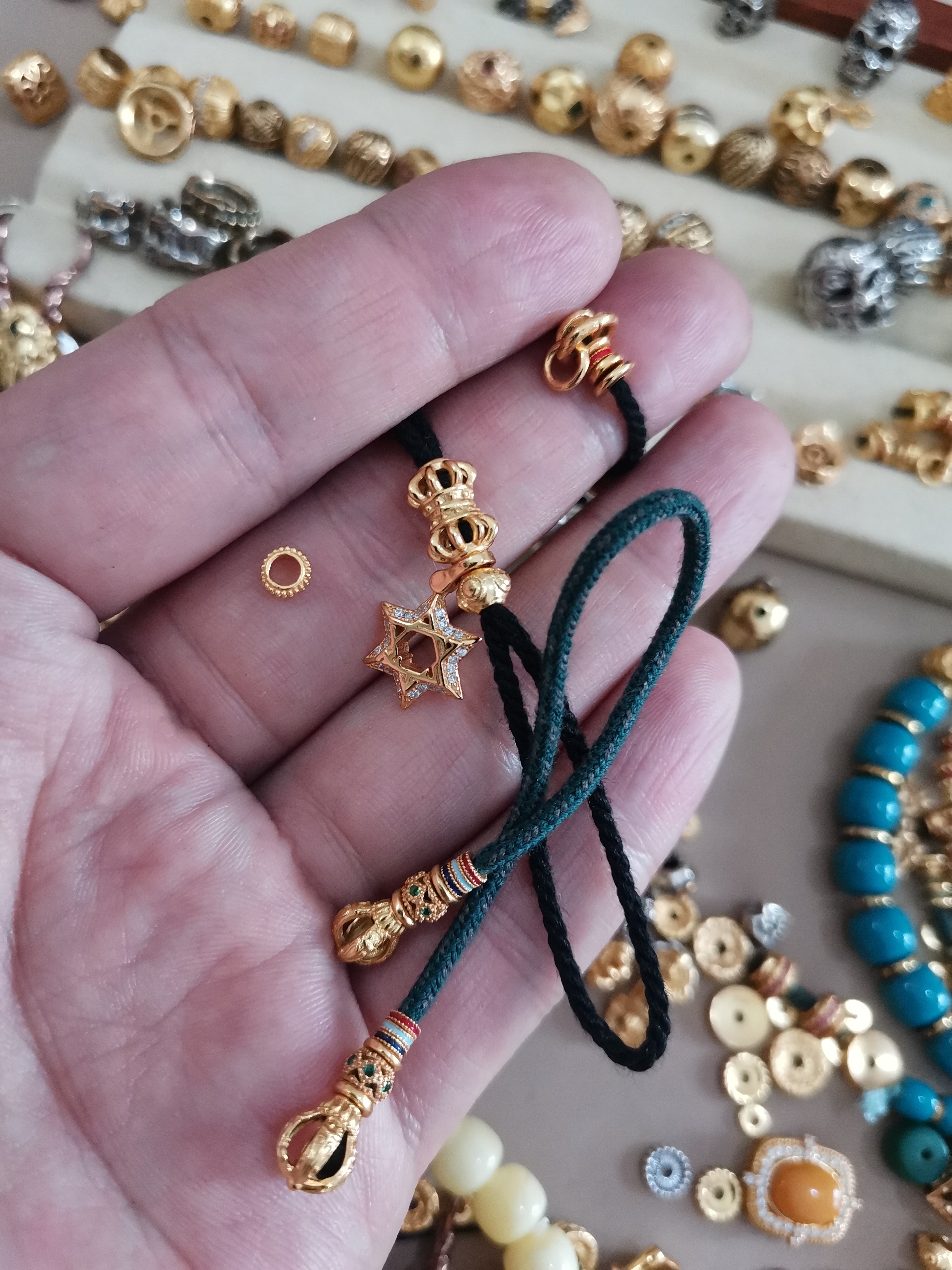 925银银制品 王开心老板配饰一组