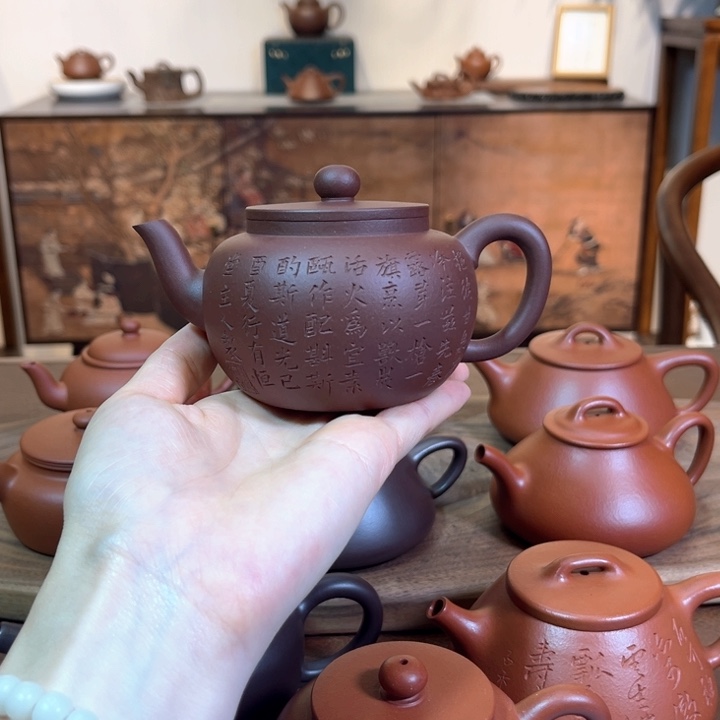 茶壶紫砂180cc特练紫泥优秀
