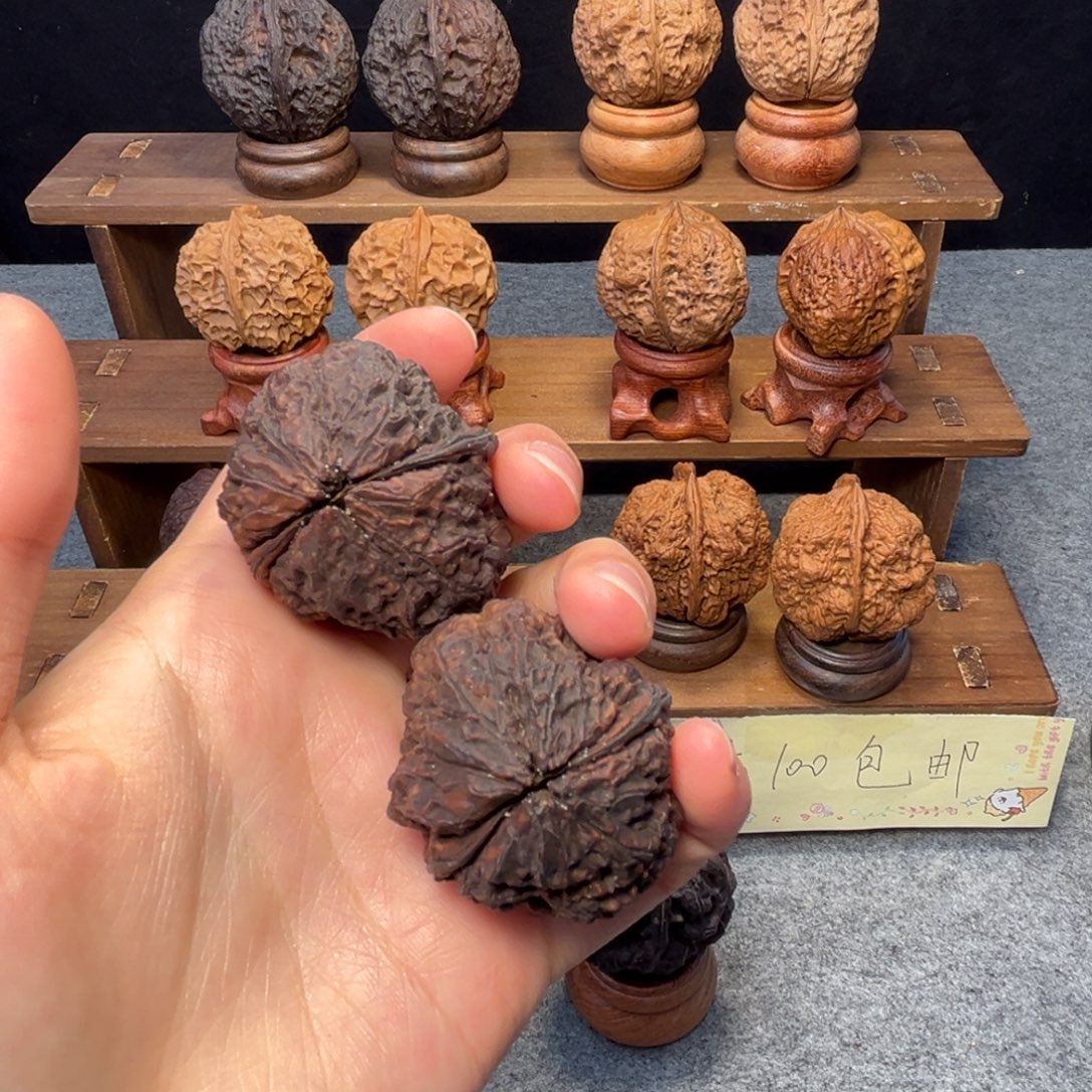 文玩核桃吊坠z金刚佛手41mm