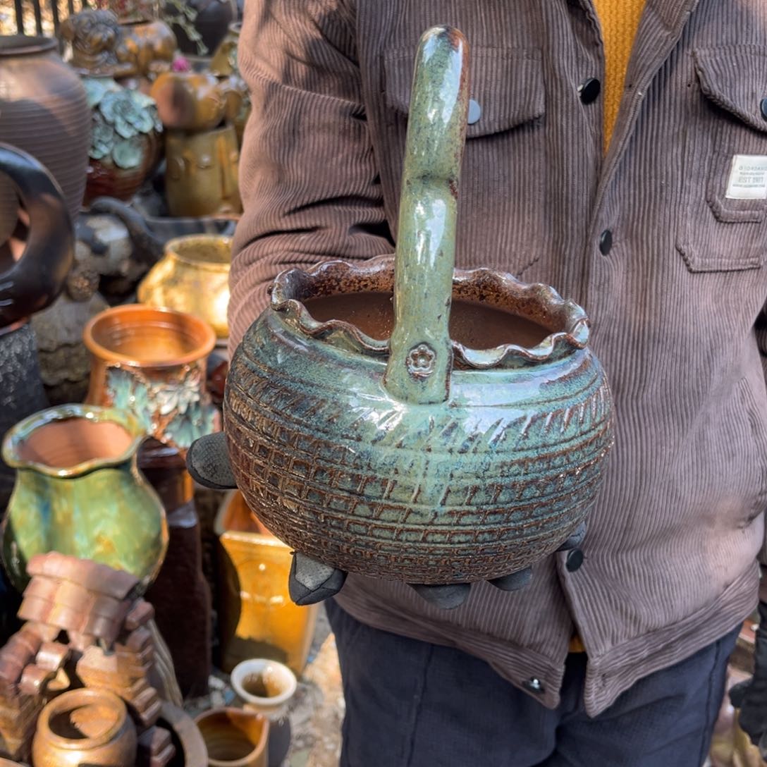 红陶高10口14无孔