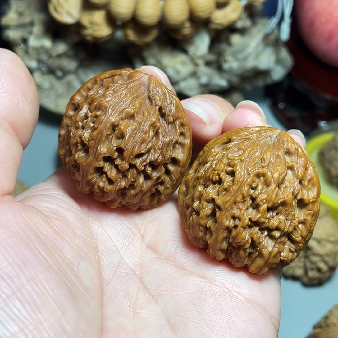 核桃手串/手链精品南疆石38加