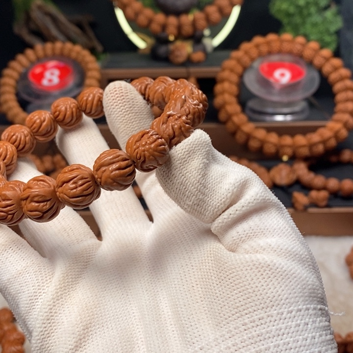 桃核吊坠秦岭龙纹