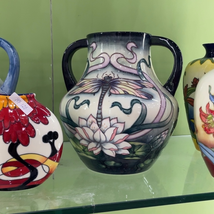 陶花瓶双耳花瓶一个