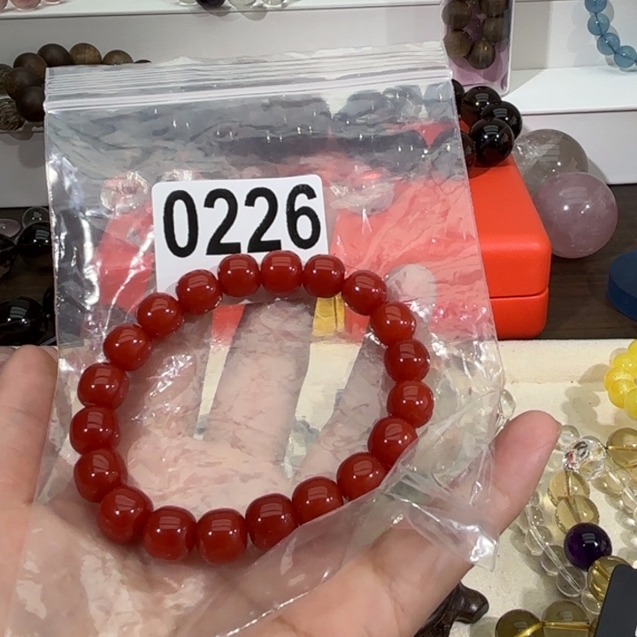 未镶嵌手链水晶朝**子手串