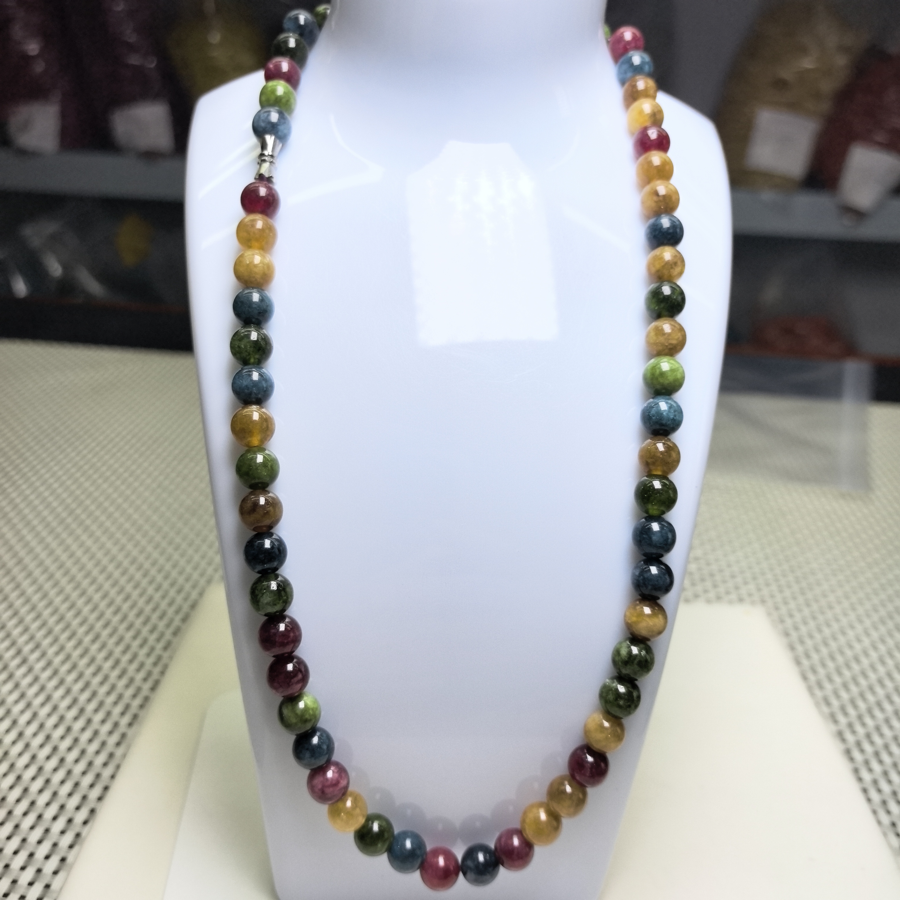 8mm七彩链项链手链LJJ-804