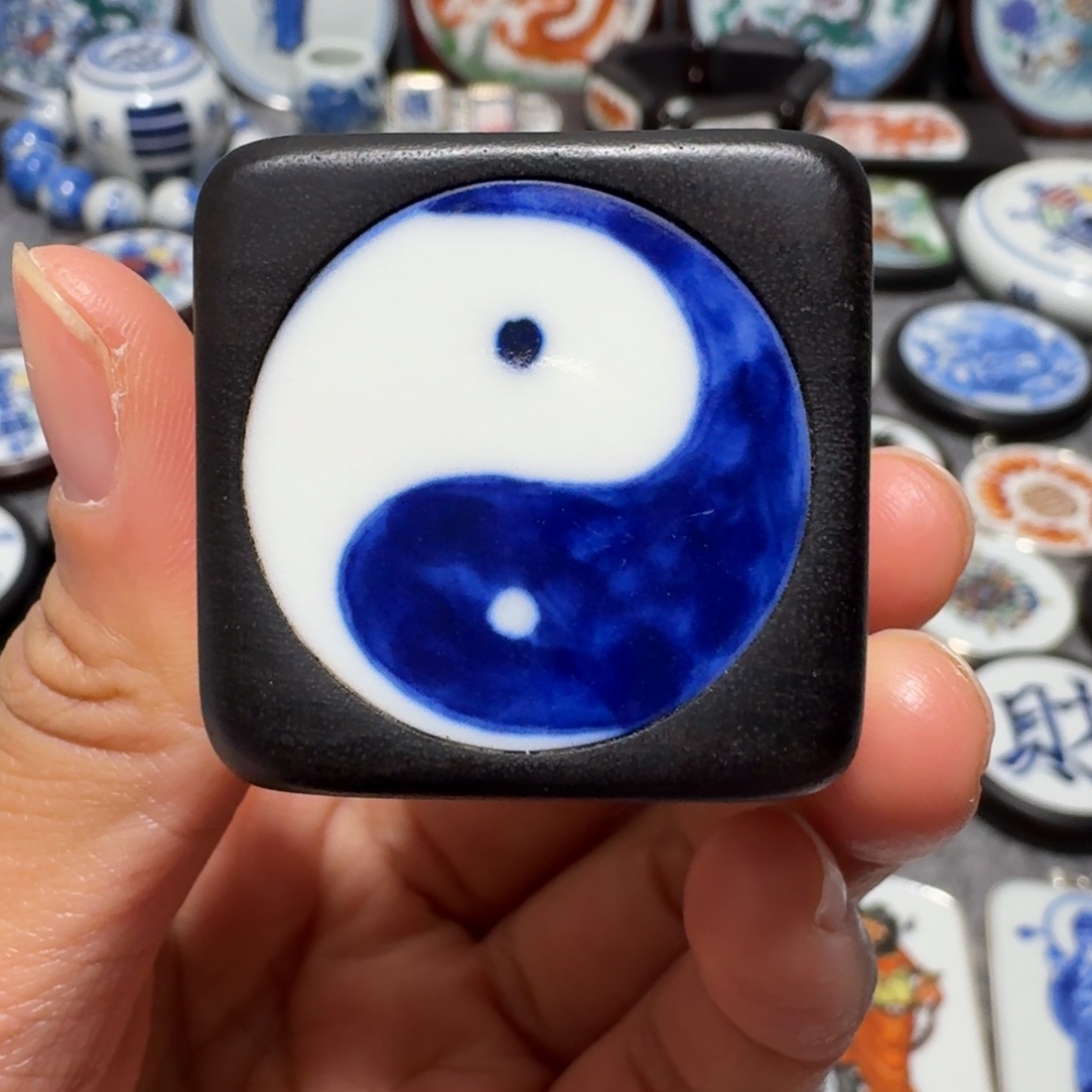 无***弟瓷片骰子一个一个