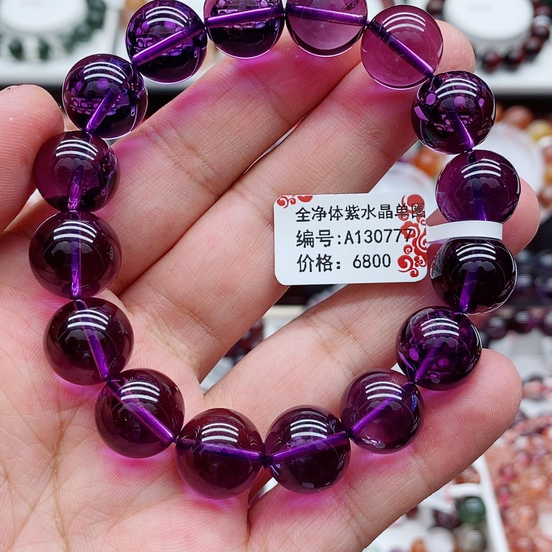 水晶手链未镶嵌紫水晶