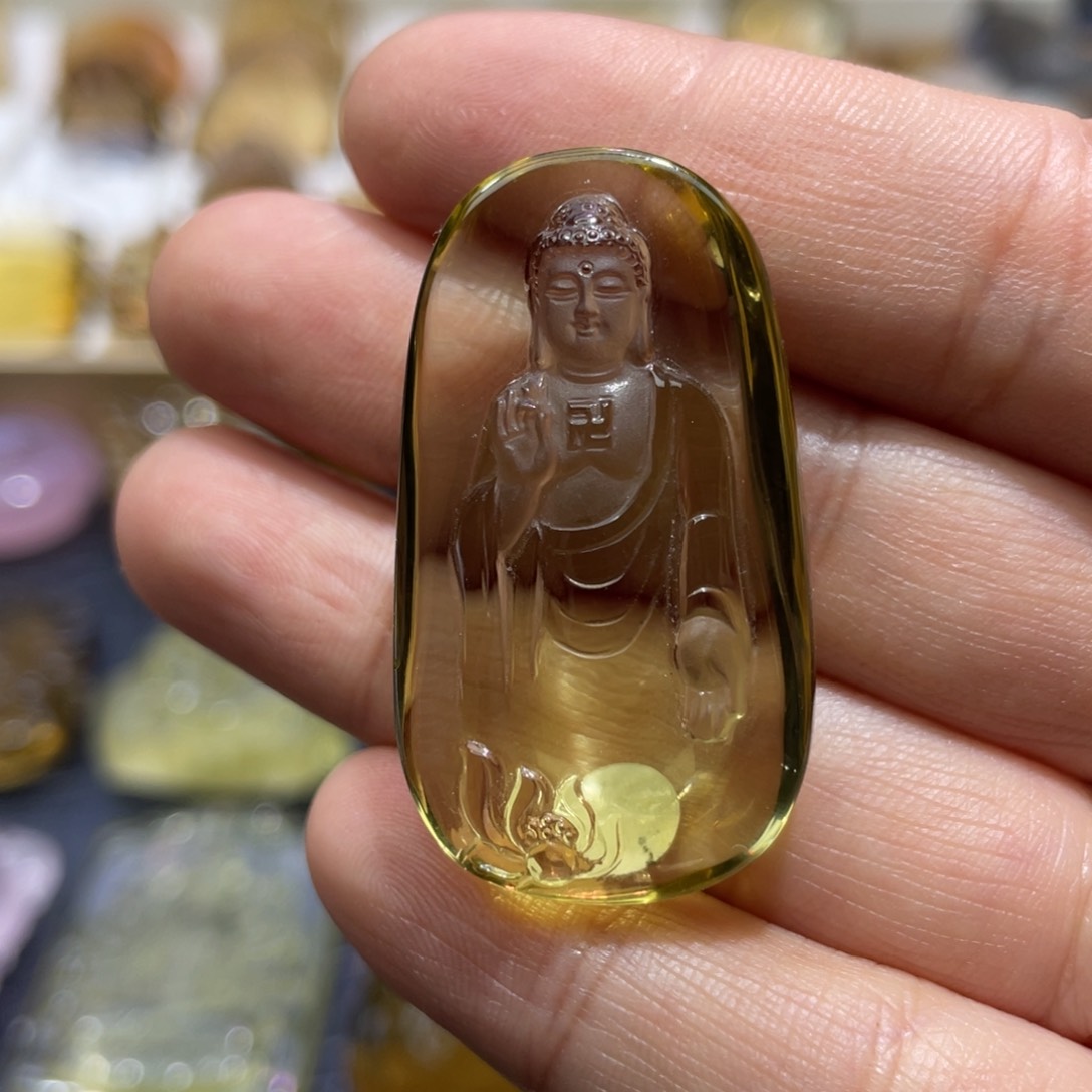 水晶颈饰未镶嵌定制