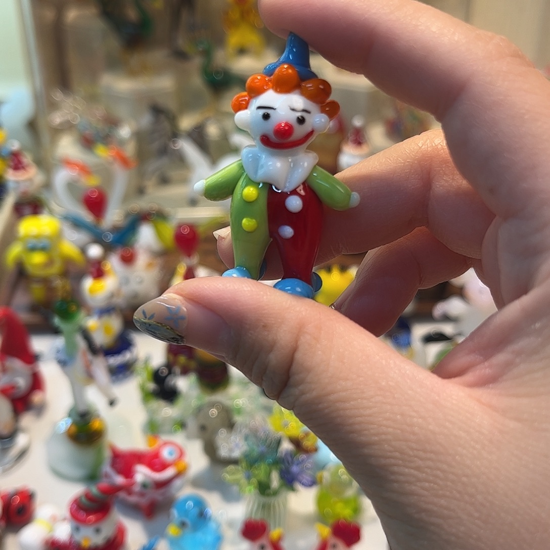 琉璃手工艺品小丑