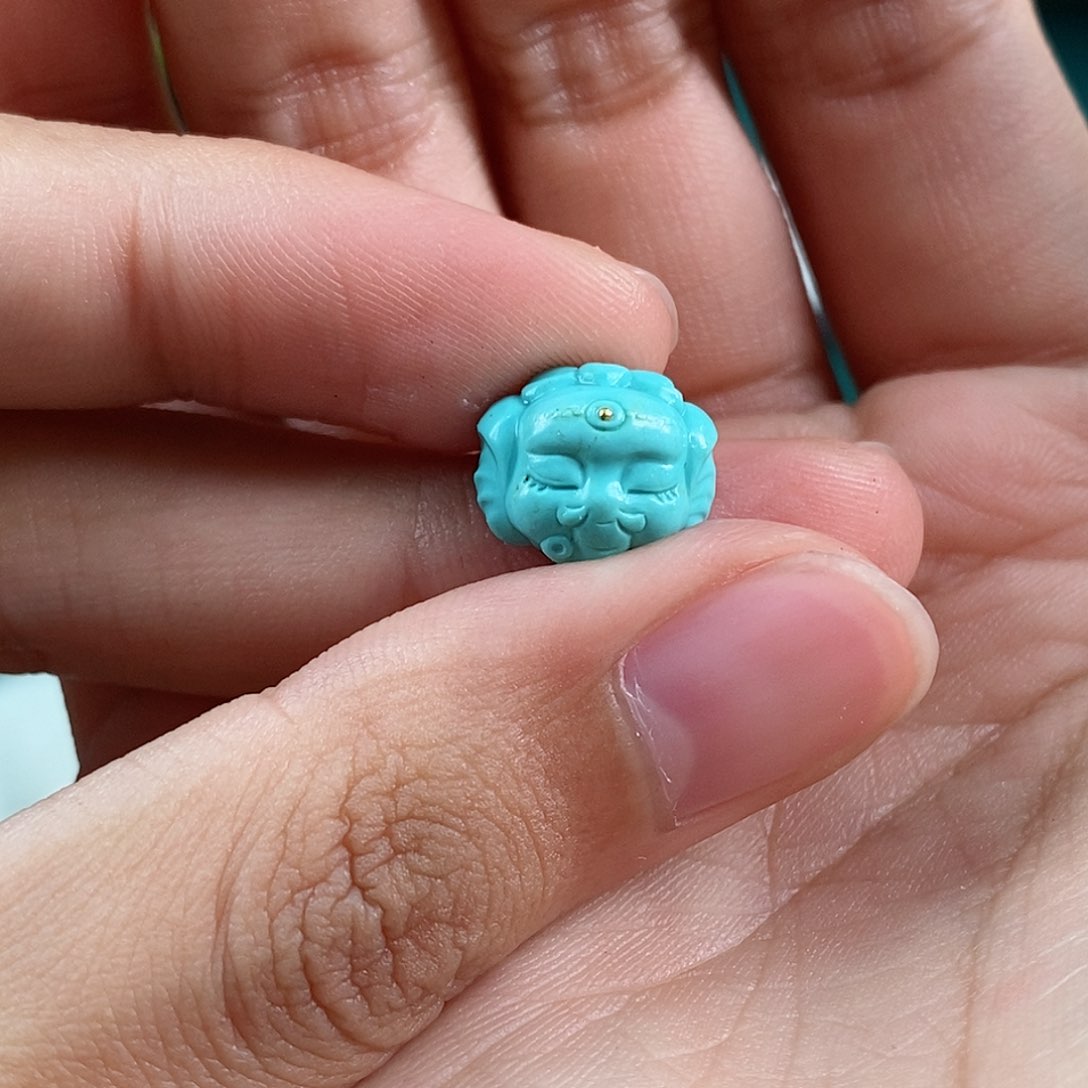 绿松石珠宝奇石未镶嵌