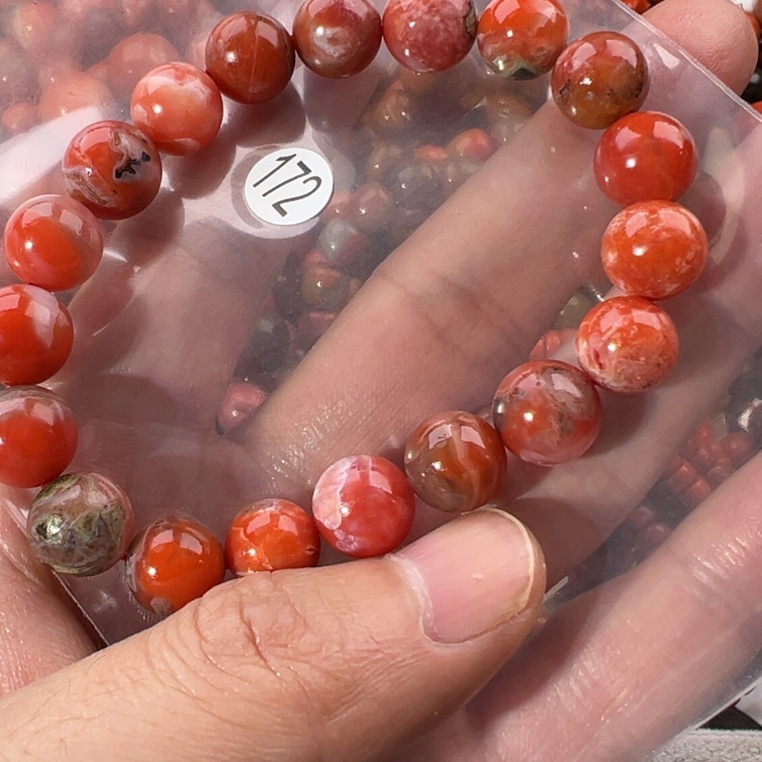 南红玛瑙未镶嵌手串