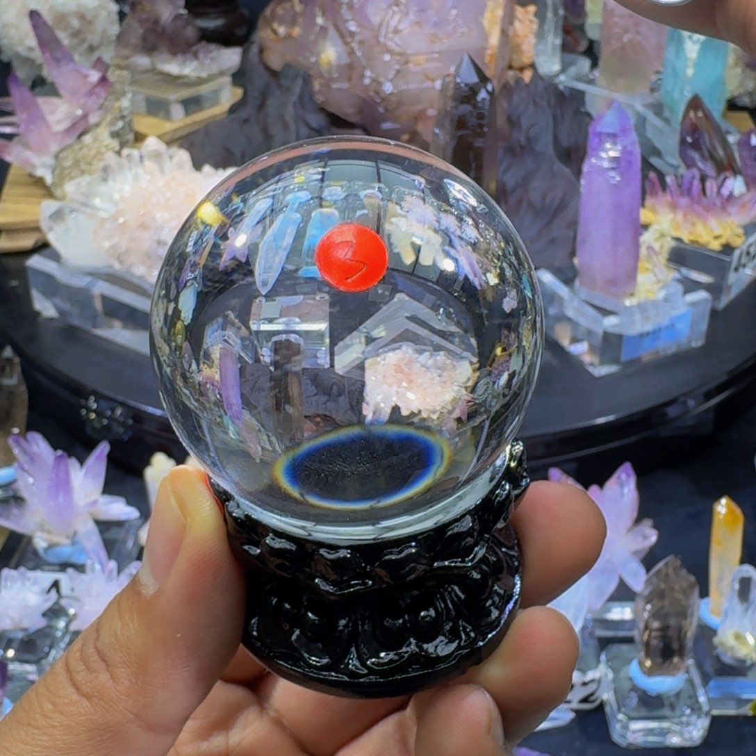 珠宝半成品水晶未镶嵌