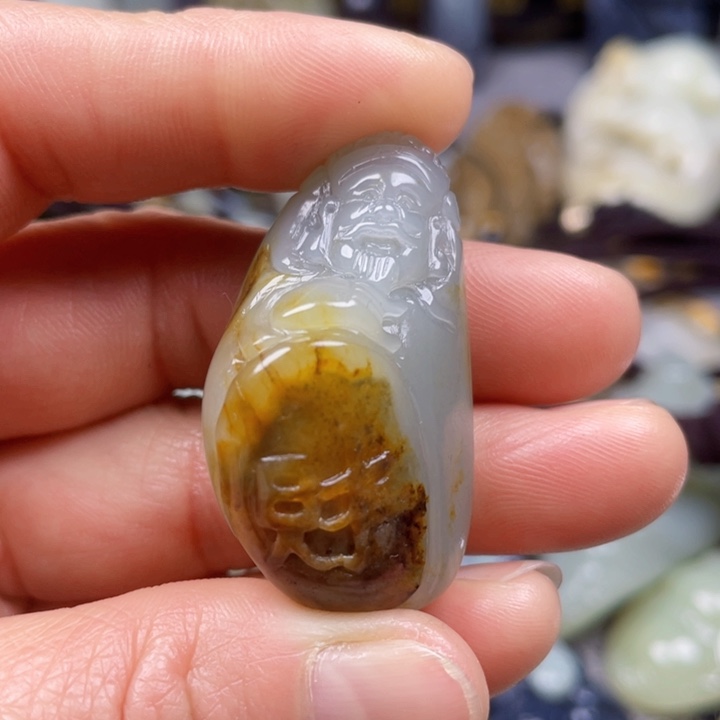 和田玉挂件未镶嵌