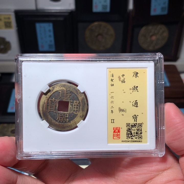 铜琳琅古泉康熙中福5003